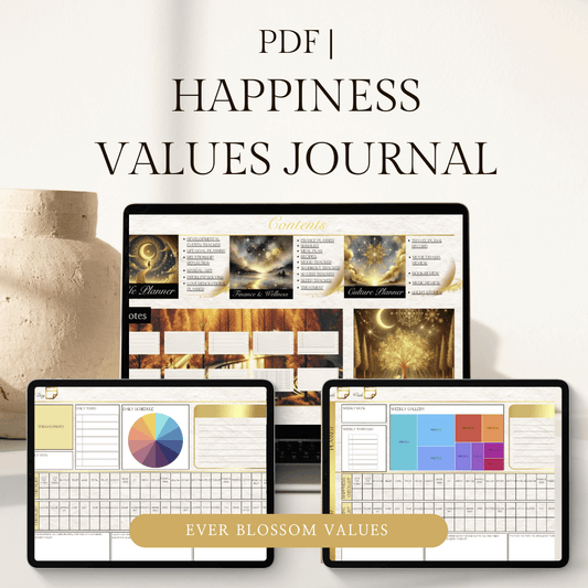 Happiness Values Journal (PDF)